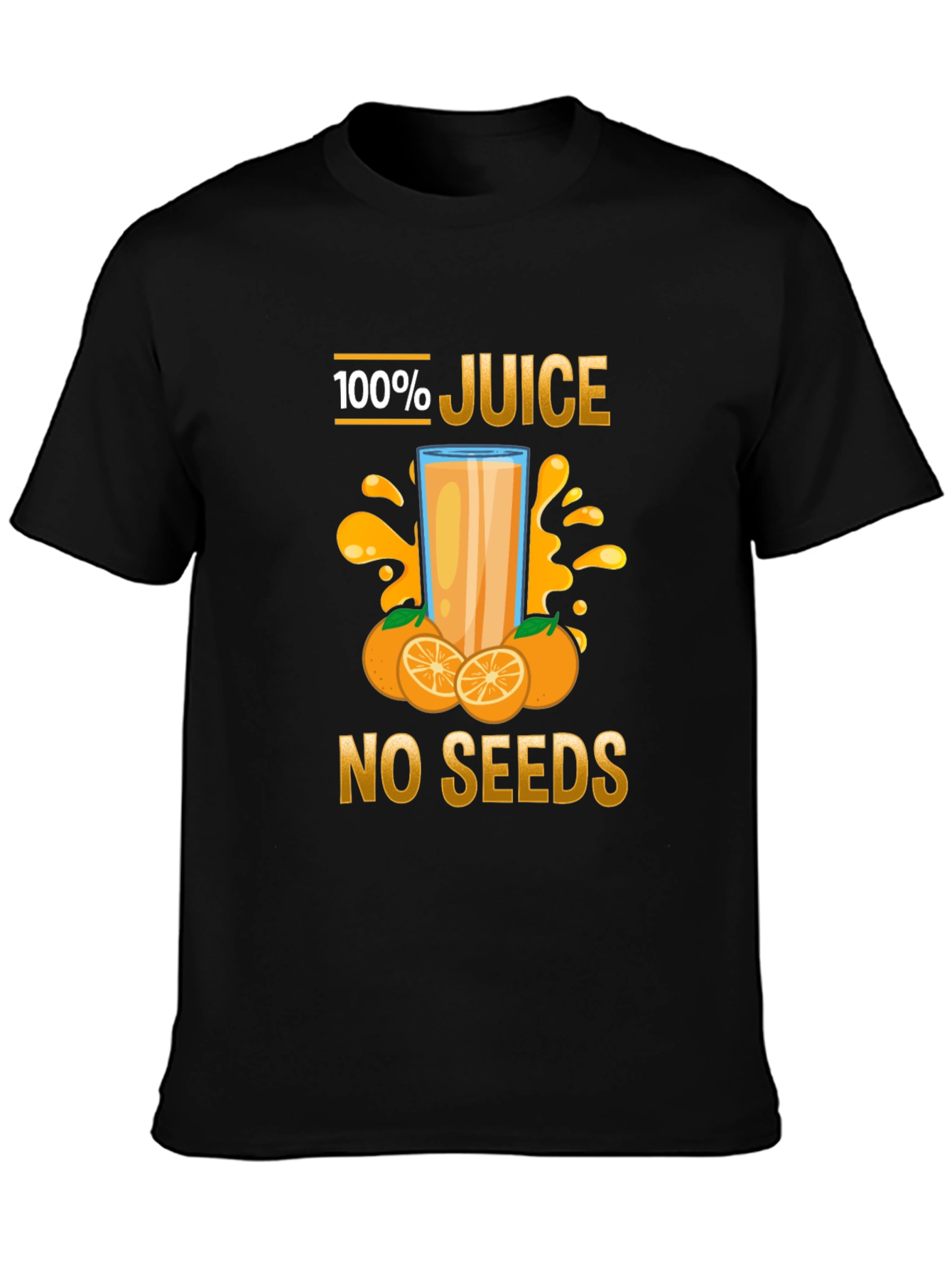 100% Juice No Seeds Graphic Tee