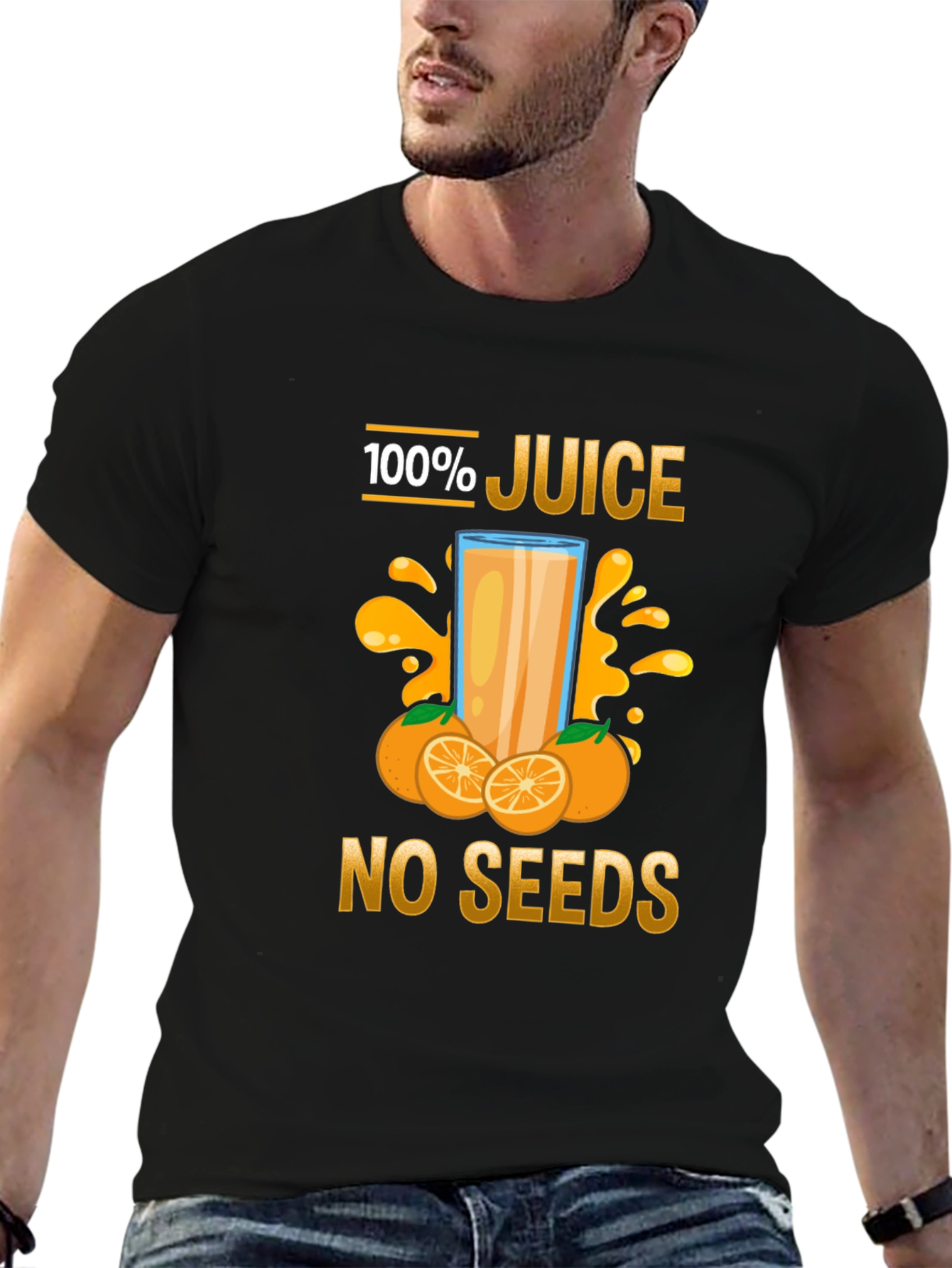 100% Juice No Seeds Graphic Tee