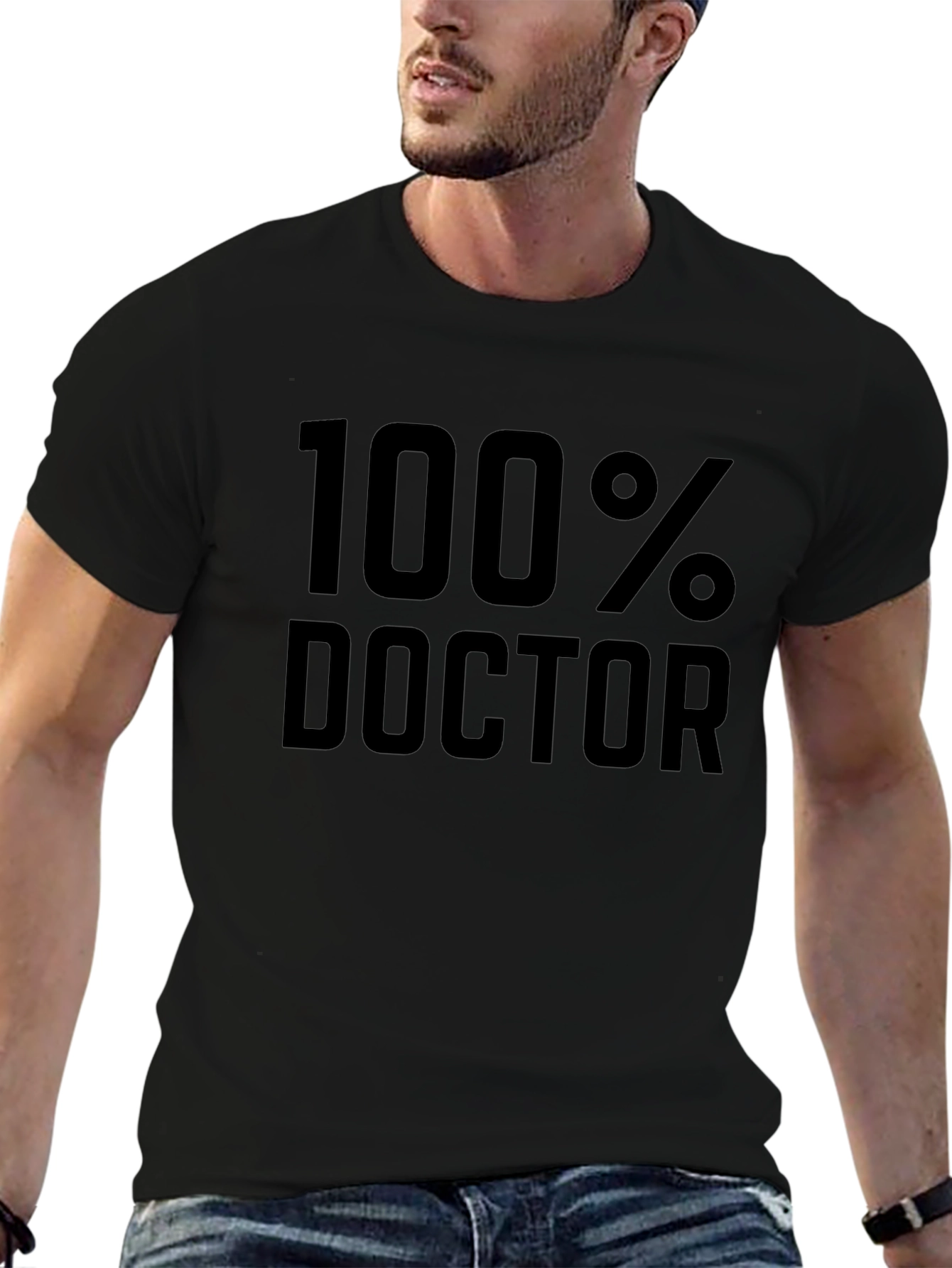 100% Doctor T-Shirt - Funny Medical Gift