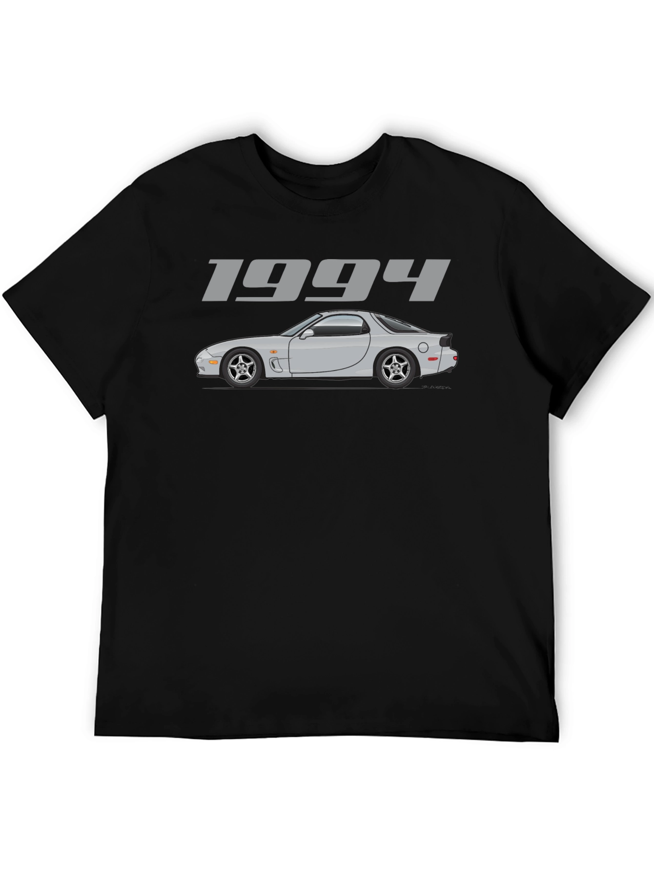1994 Car Graphic T-Shirt - Black