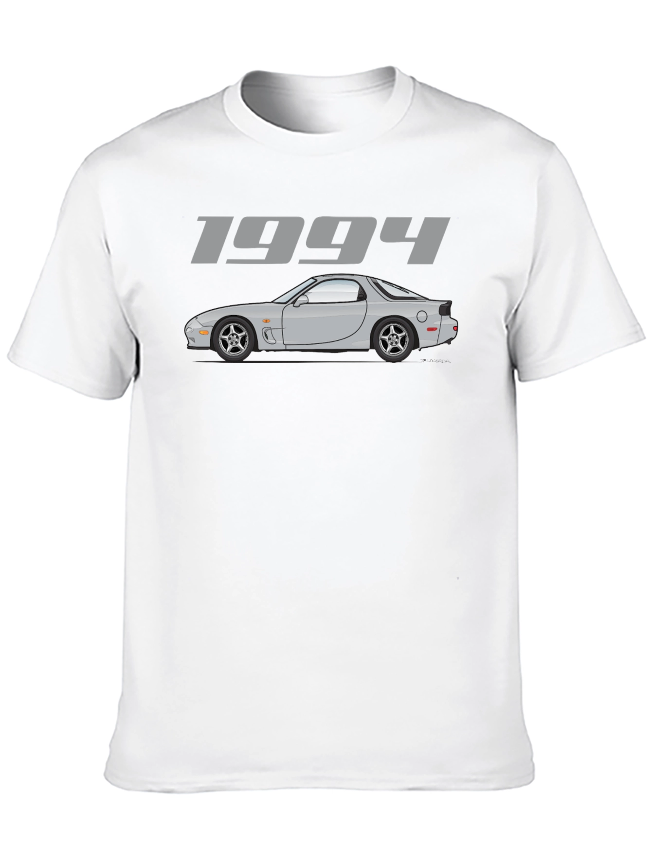 1994 Car Graphic T-Shirt - Black