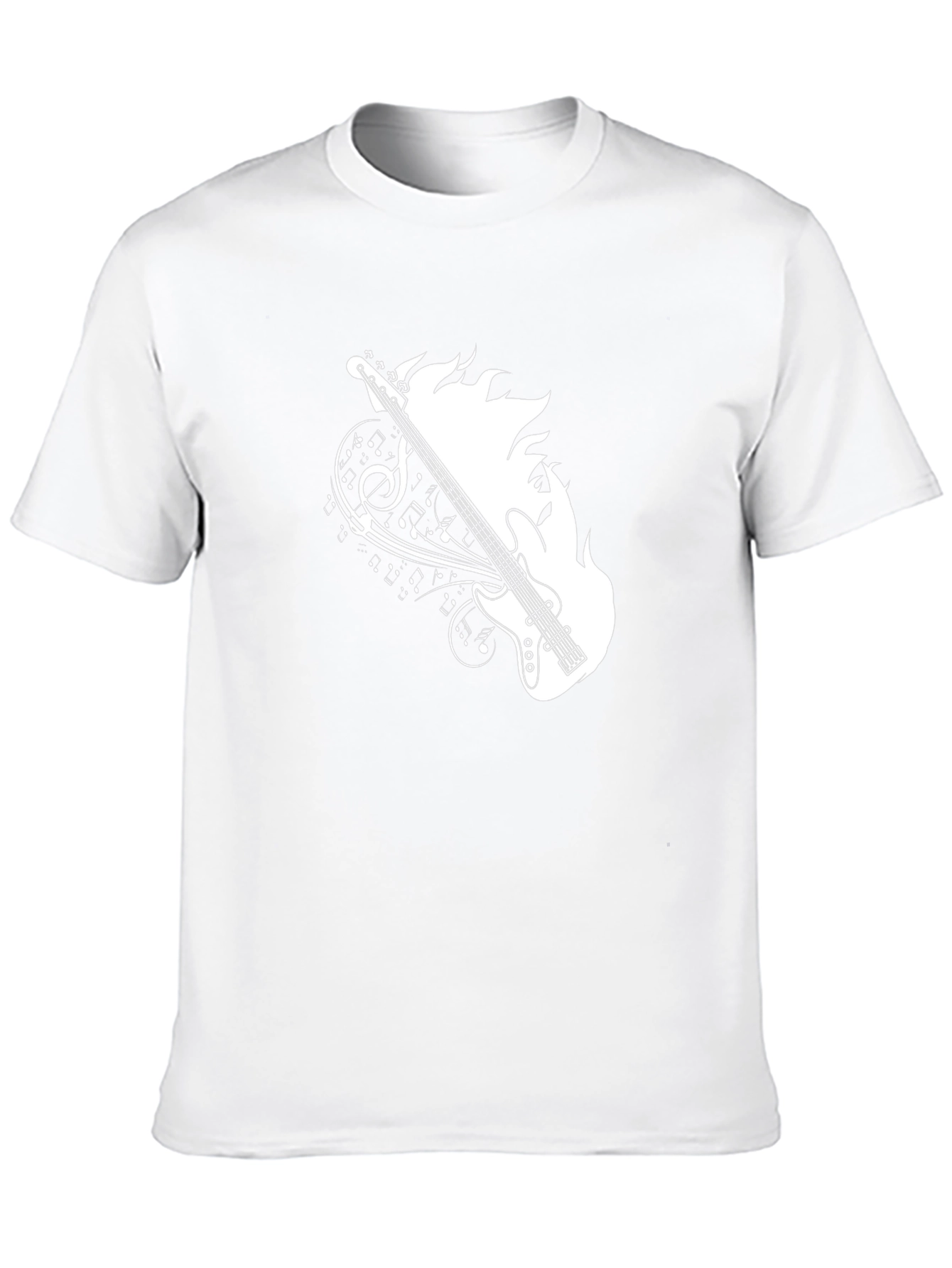 Music Guitar Graphic T-Shirt