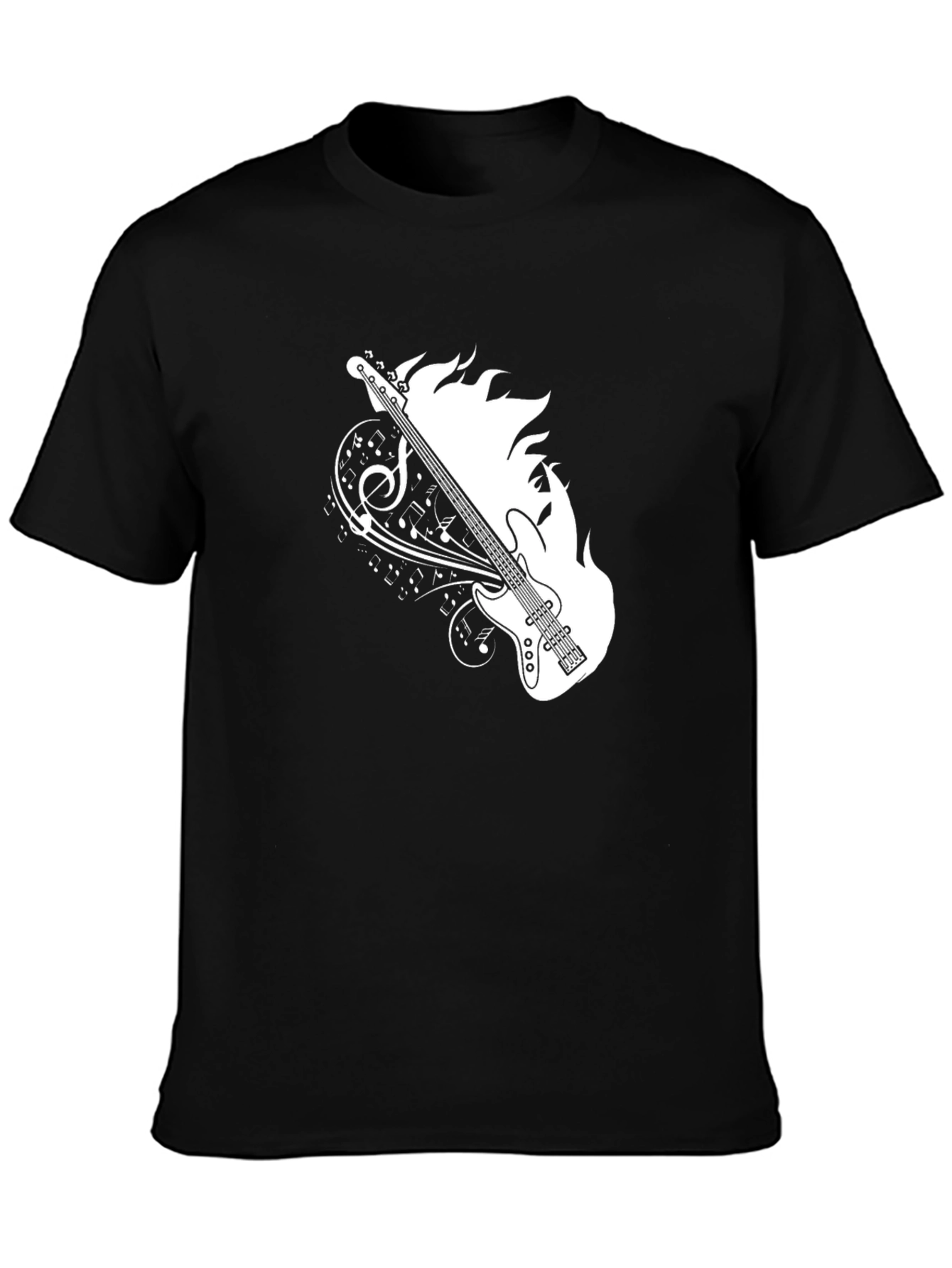 Music Guitar Graphic T-Shirt