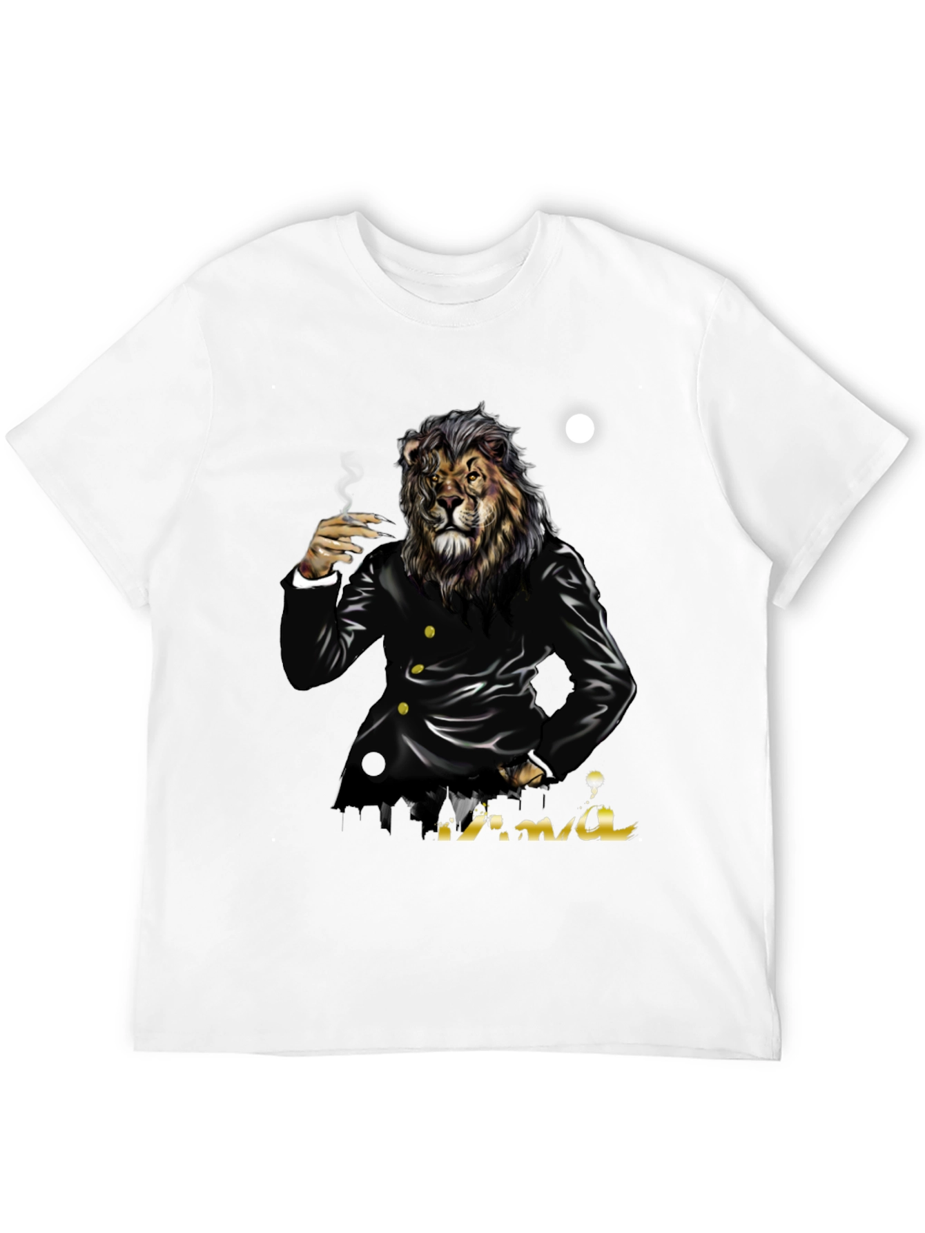 Lion Boss T-Shirt - Unique Graphic Tee