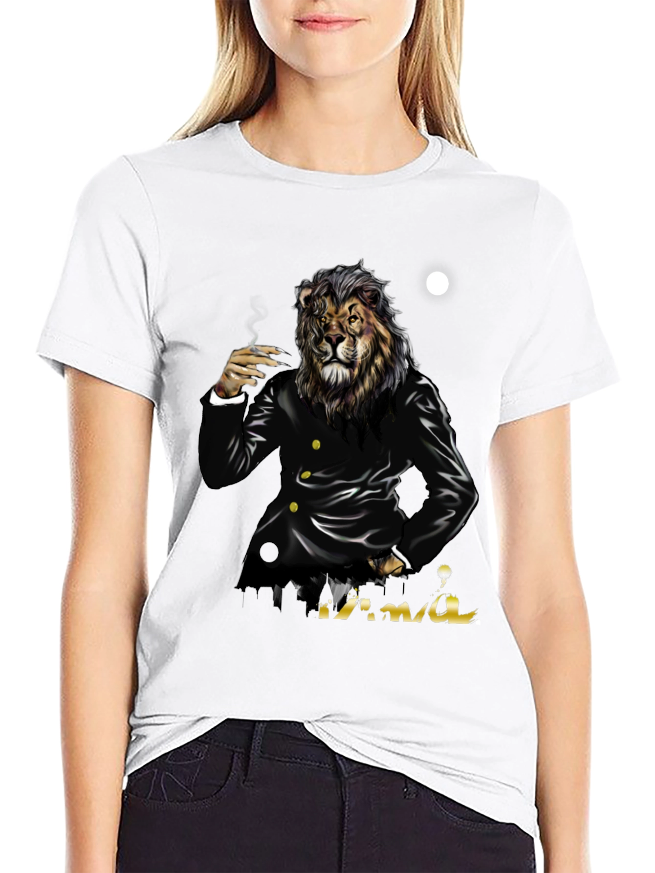 Lion Boss T-Shirt - Unique Graphic Tee