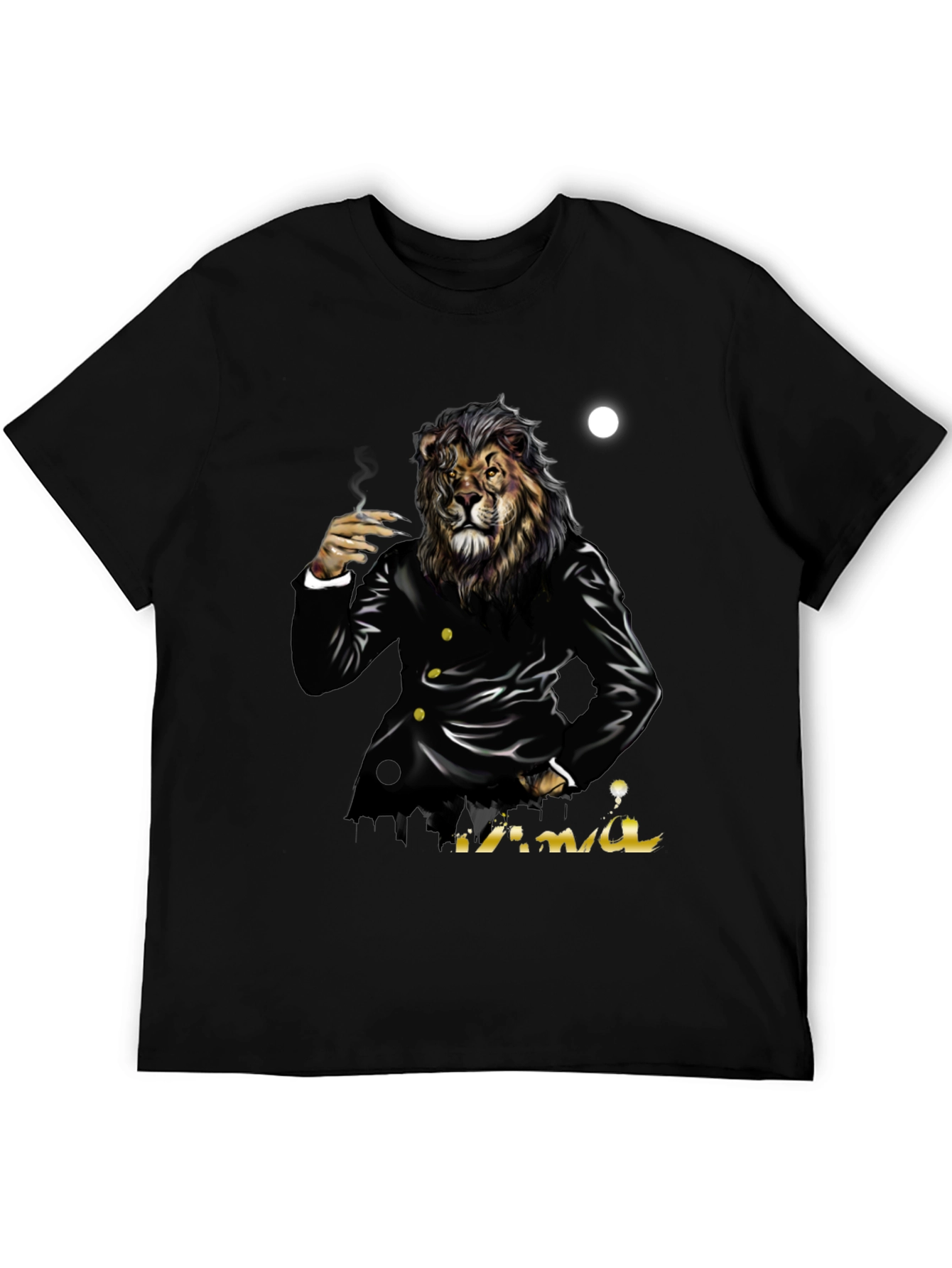Lion Boss T-Shirt - Unique Graphic Tee