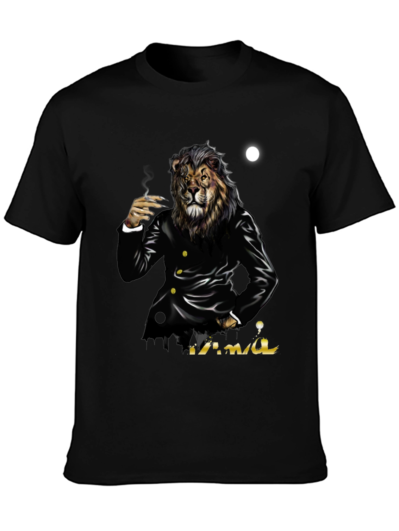Lion Boss T-Shirt - Unique Graphic Tee