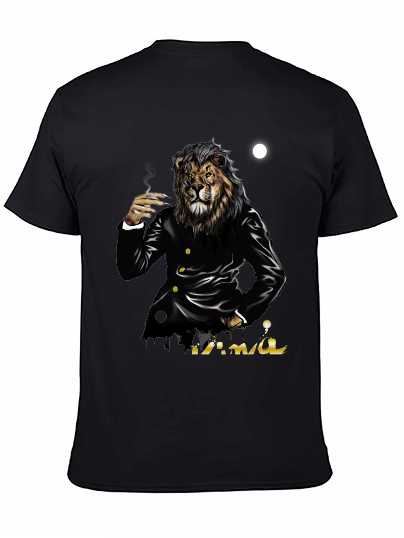 Lion Boss T-Shirt - Unique Graphic Tee