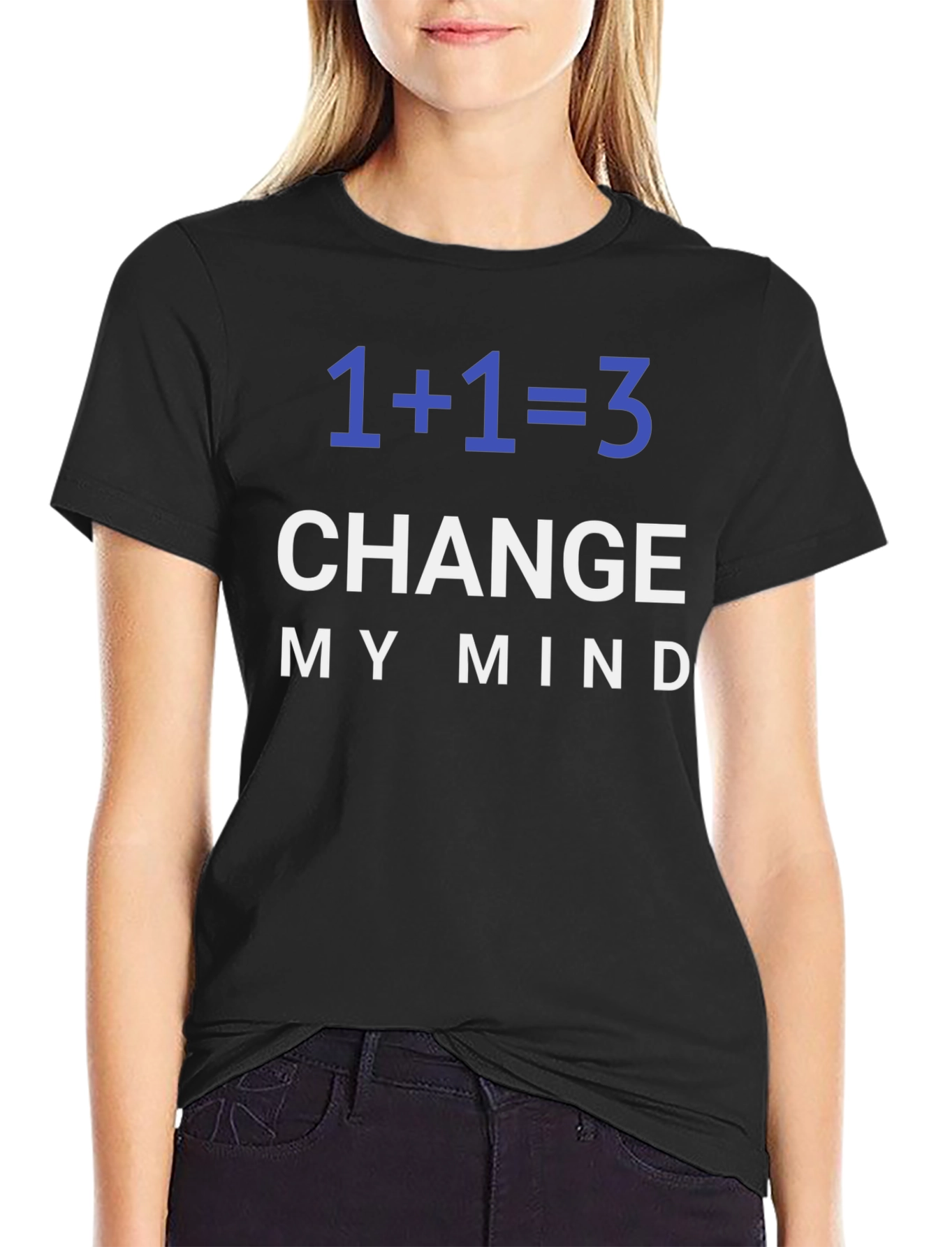 1+1=3 Change My Mind Graphic Tee