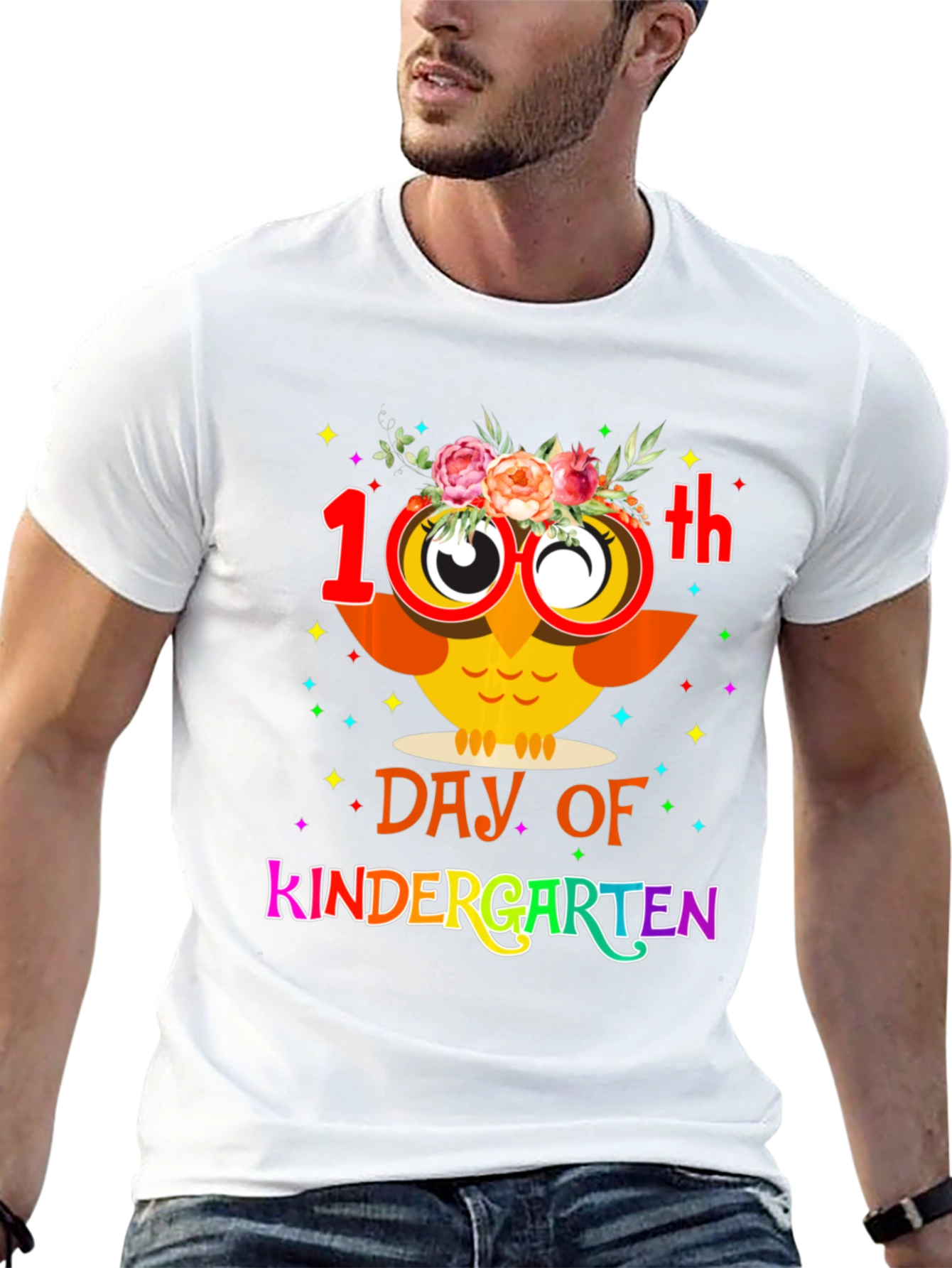 100th Day of Kindergarten Owl T-Shirt