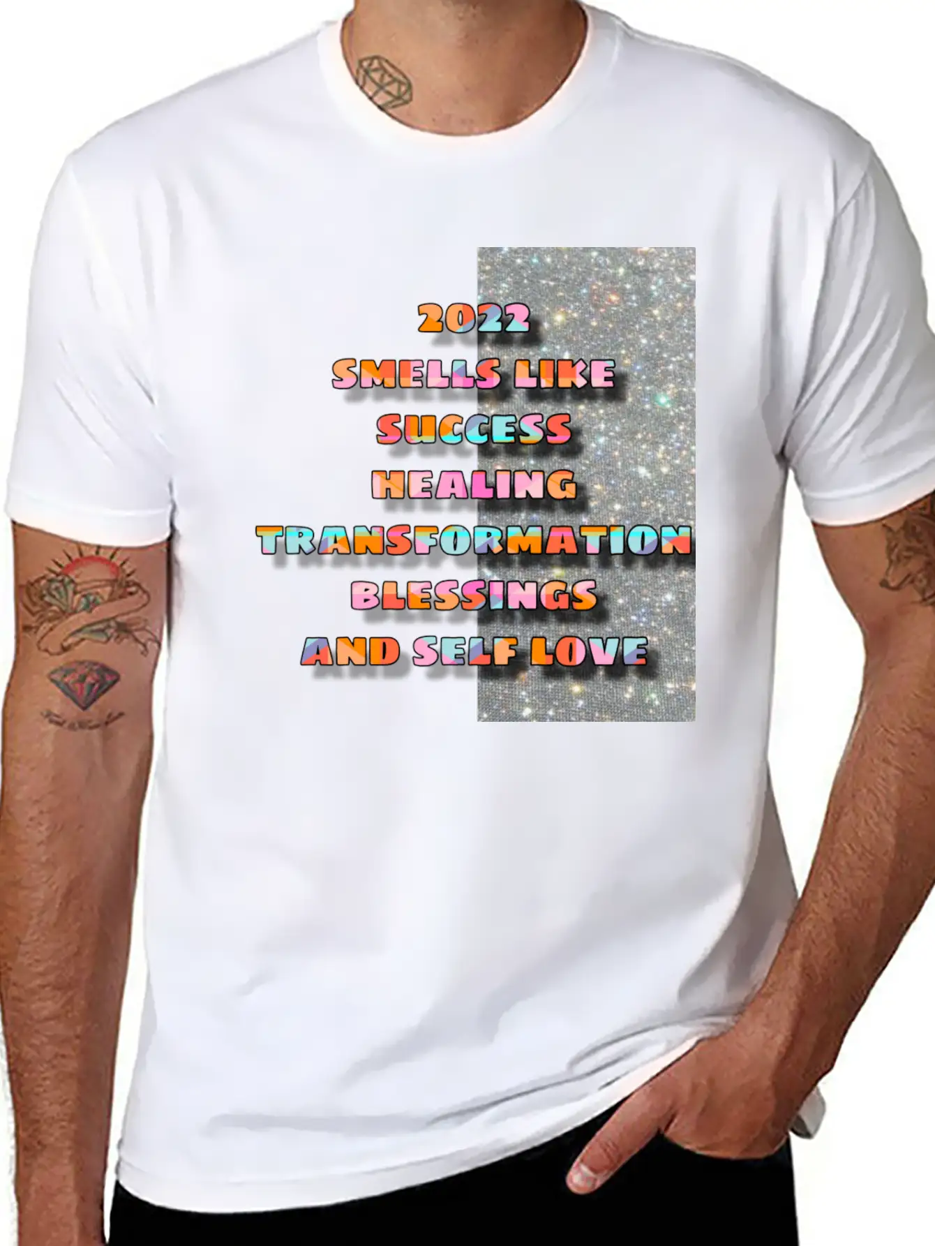 2022 Smells Like Success, Healing.... Classic Crew Neck Graphic Tee – Everyday Minimal Look