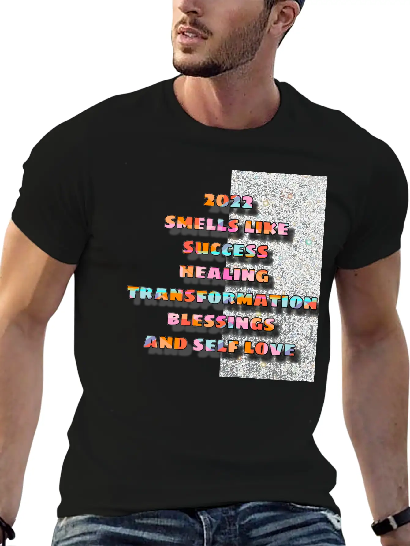 2022 Smells Like Success, Healing.... Classic Crew Neck Graphic Tee – Everyday Minimal Look