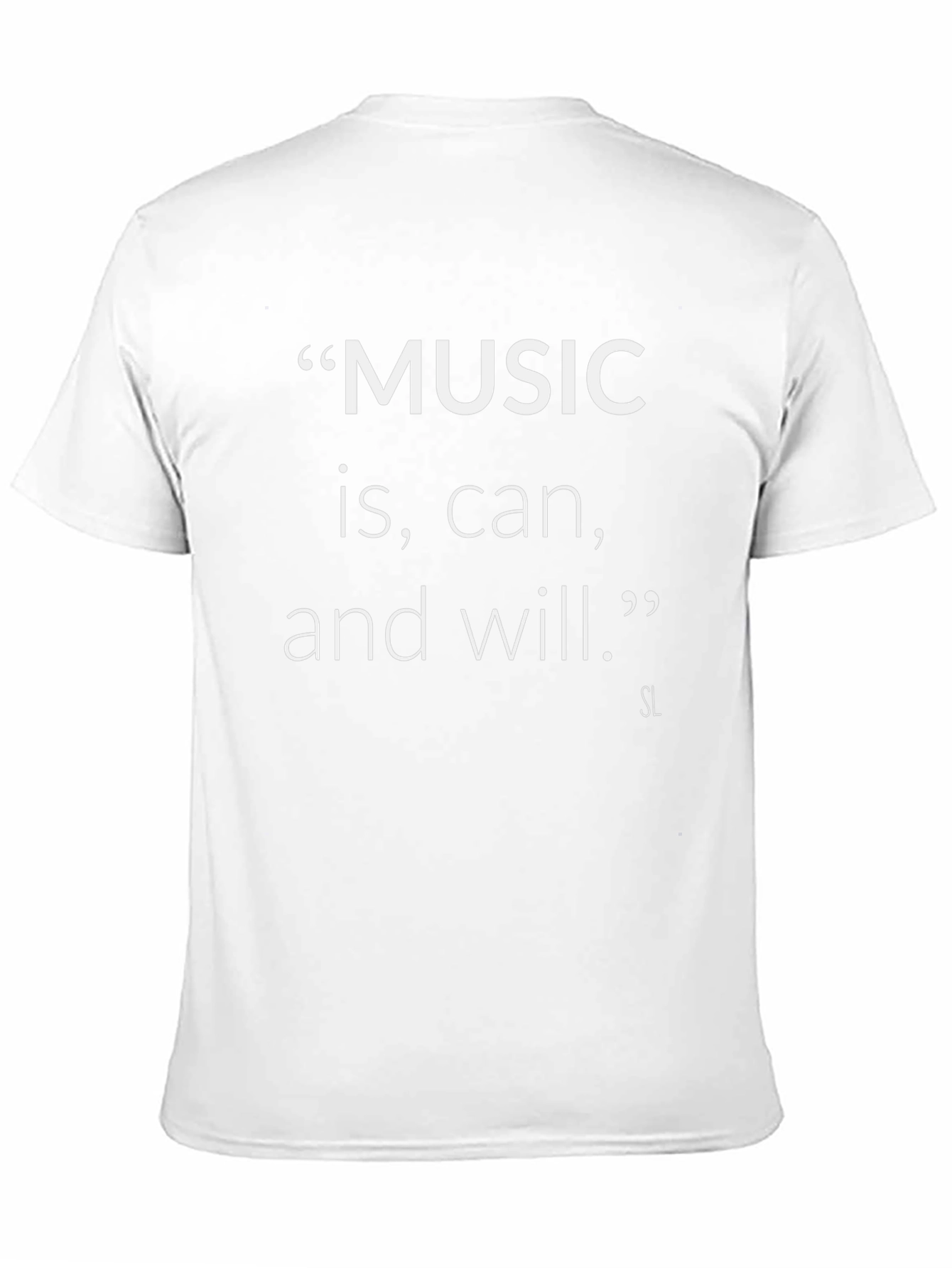 Music is can and will T-Shirt
