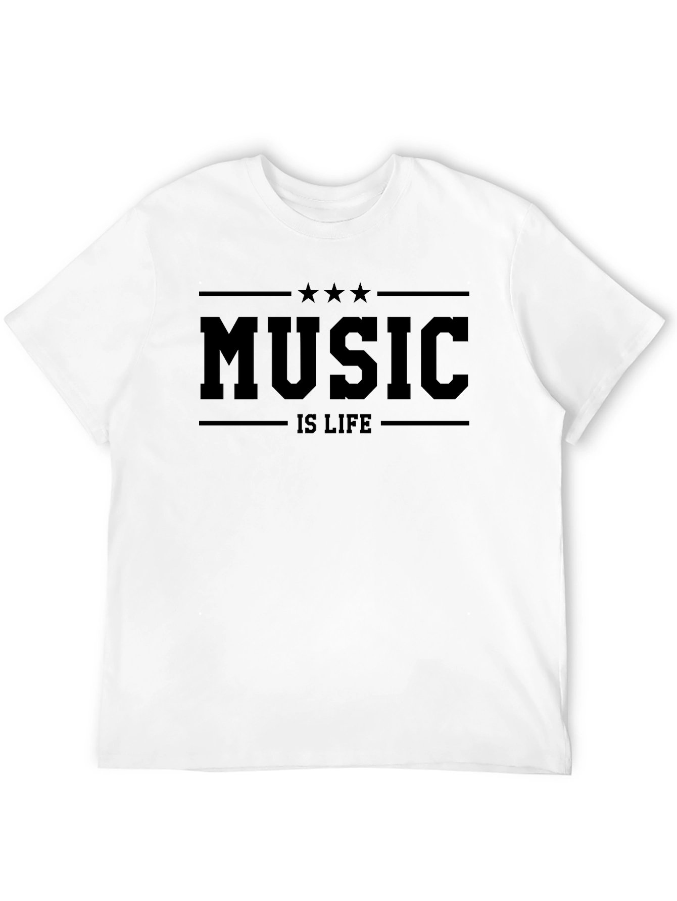 Music is Life Graphic T-Shirt
