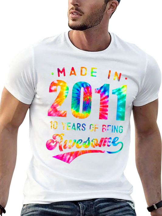 Made in 2011 - 10 Years of Being Awesome T-Shirt