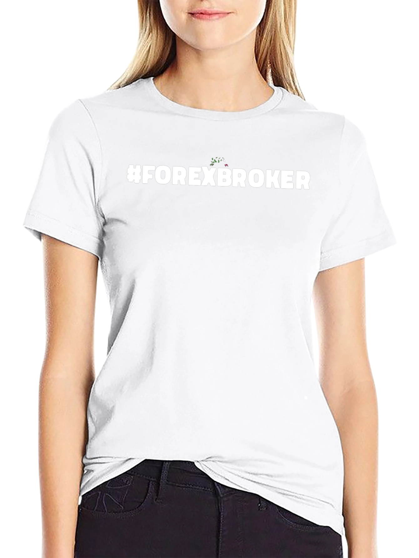 #FOREXBROKER Black T-Shirt - Trader Style