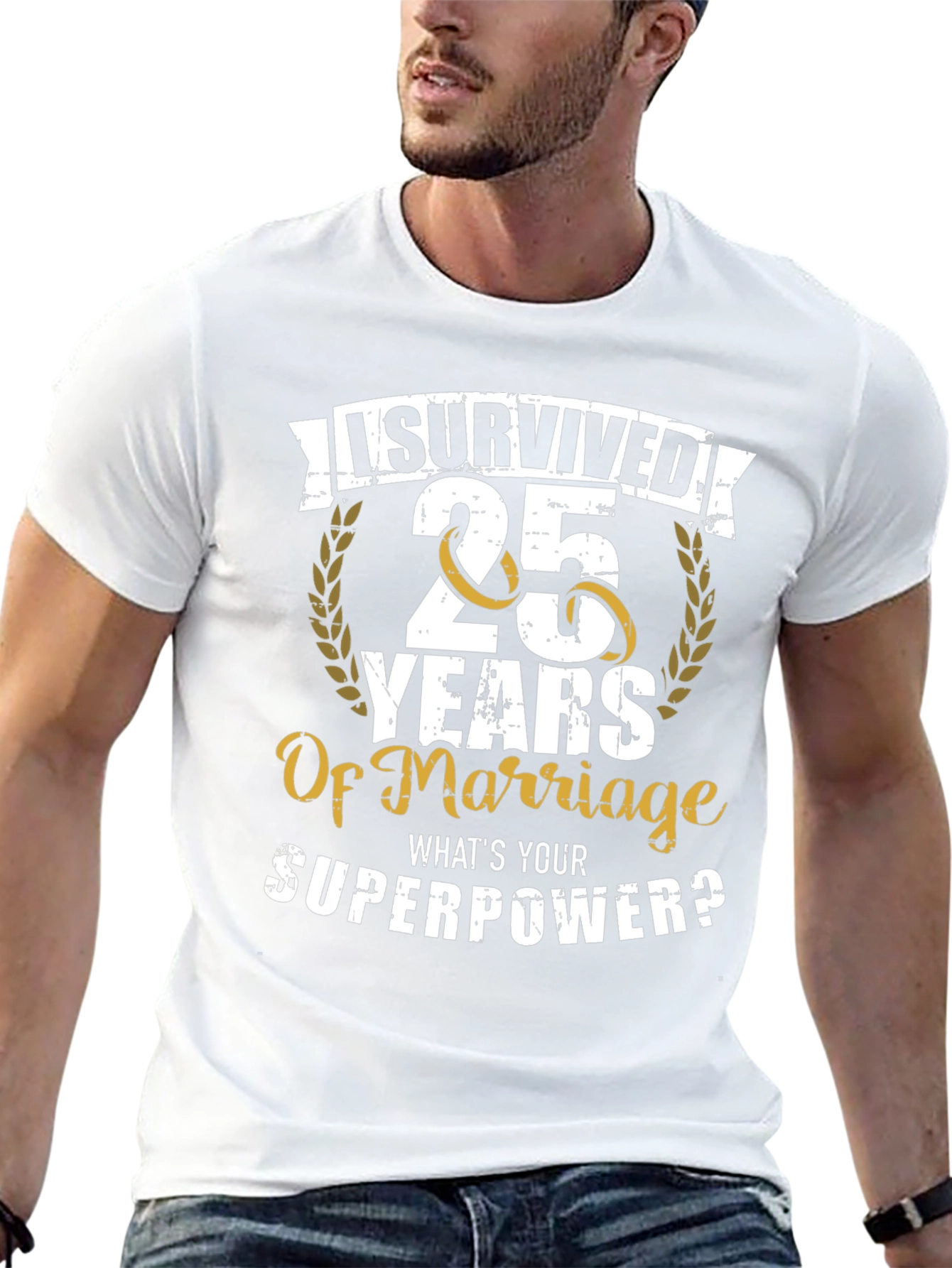25th Anniversary Marriage Survivor T-Shirt