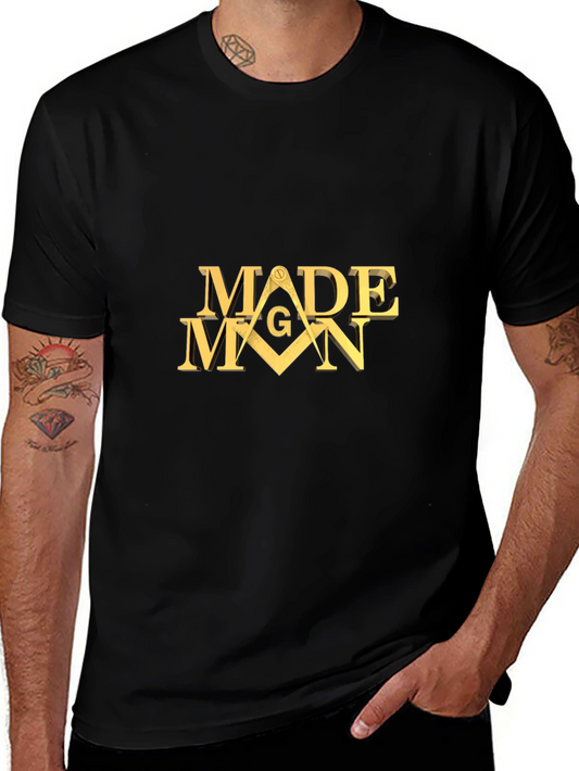 Made Man Masonic T-Shirt - Bold Graphic Tee