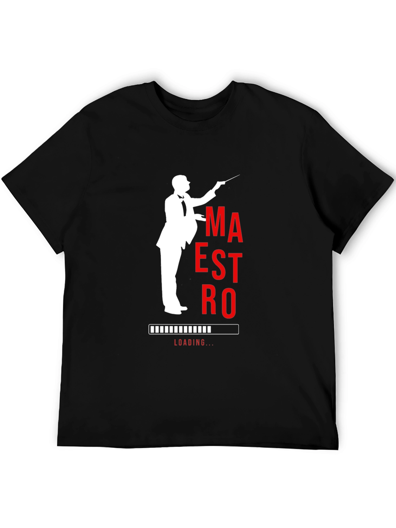 Maestro Loading Black T-Shirt