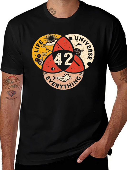 42 Answer T-Shirt - Life Universe Everything
