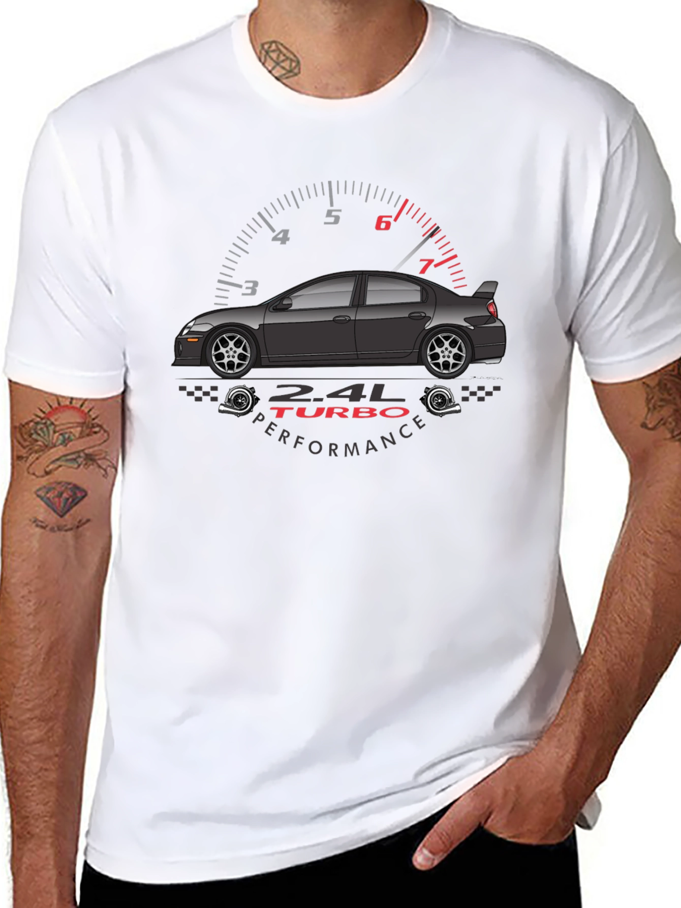 2.4L Turbo Performance Car Enthusiast T-Shirt
