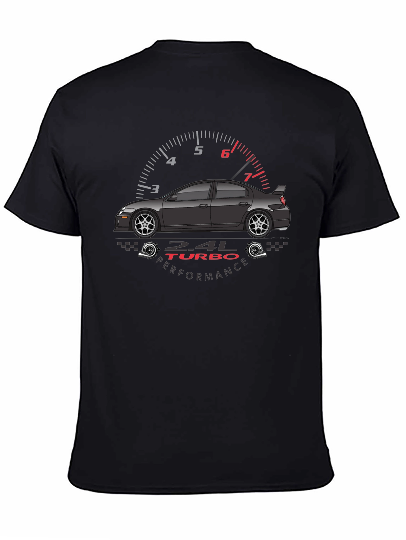2.4L Turbo Performance Car Enthusiast T-Shirt