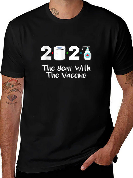 2020 The Year With The Vaccine T-Shirt