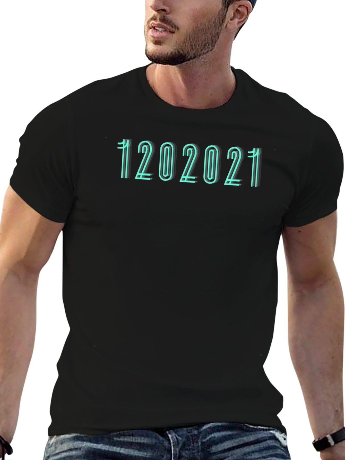 1202021 Graphic Tee - Black