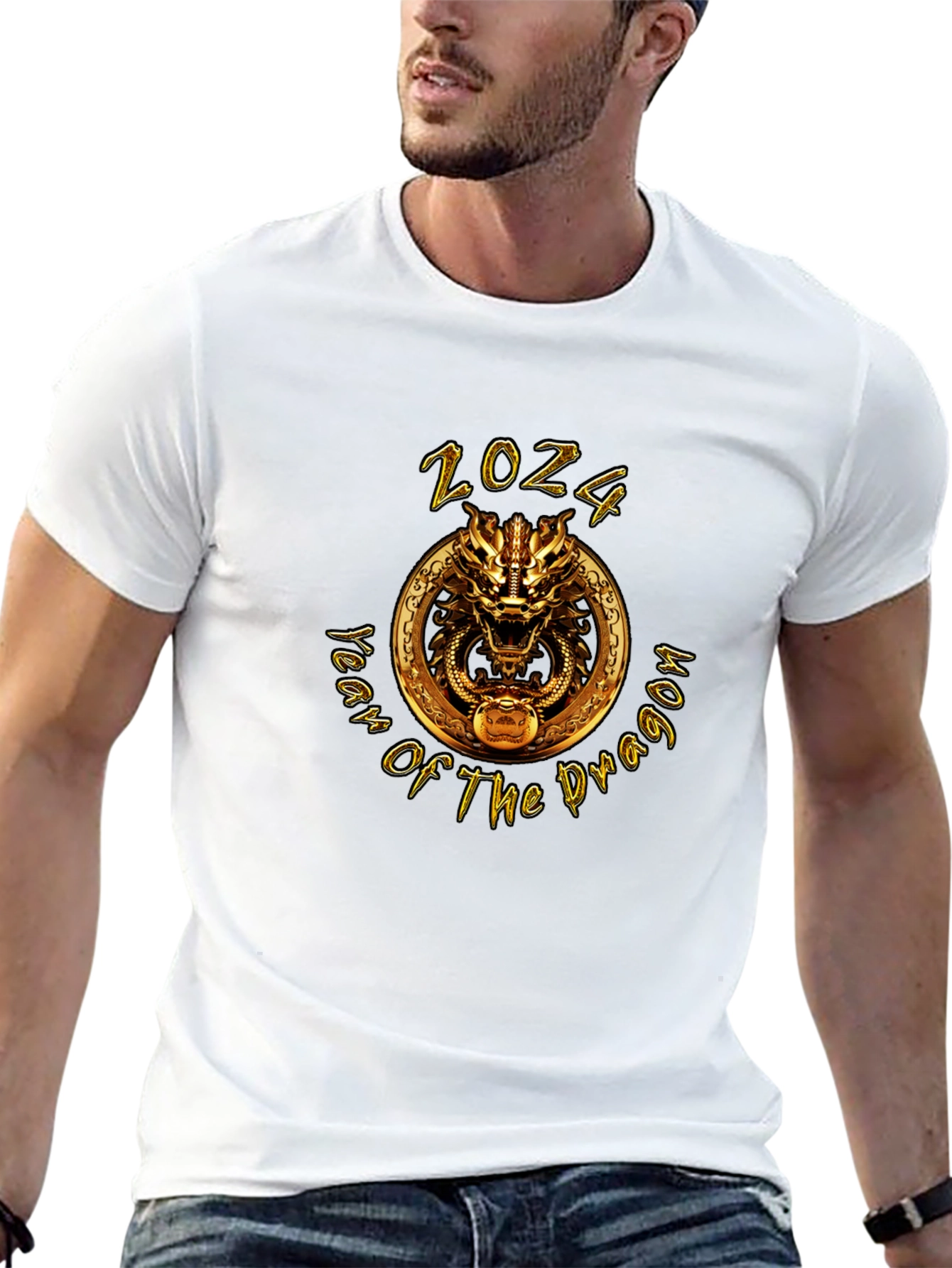 2024 Year of the Dragon Graphic T-Shirt