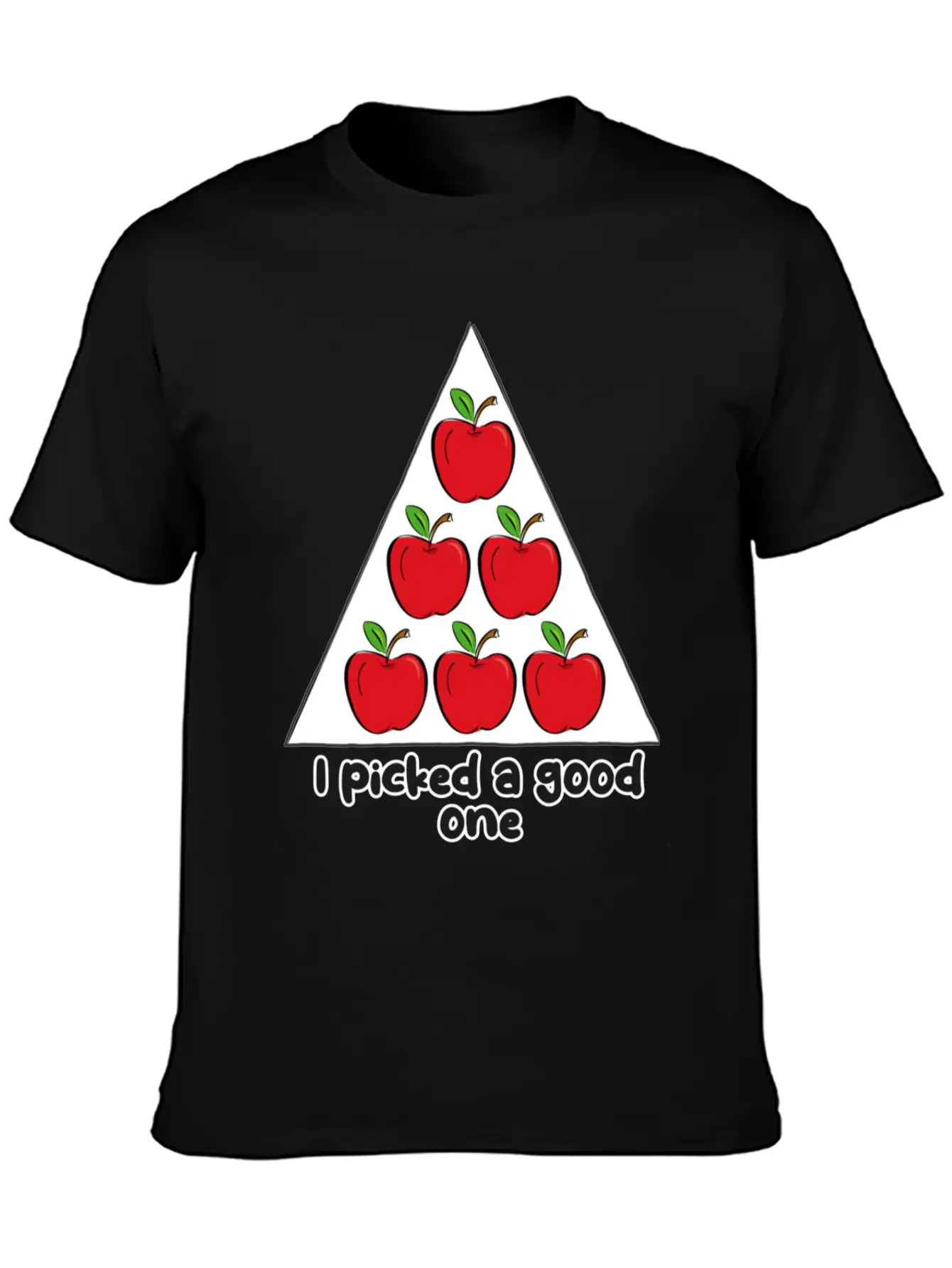 "Fruitful Formation" Essential Cotton Tee For Daily Outfits – Unisex Style