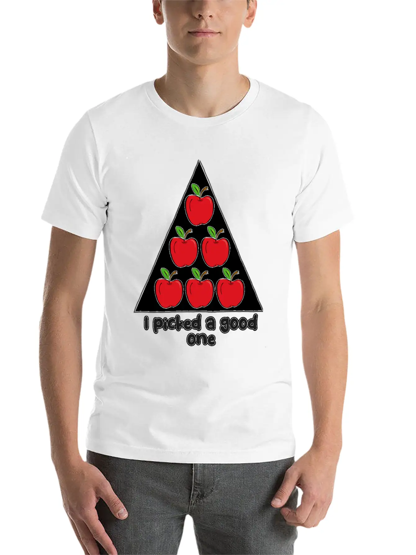 "Fruitful Formation" Essential Cotton Tee For Daily Outfits – Unisex Style