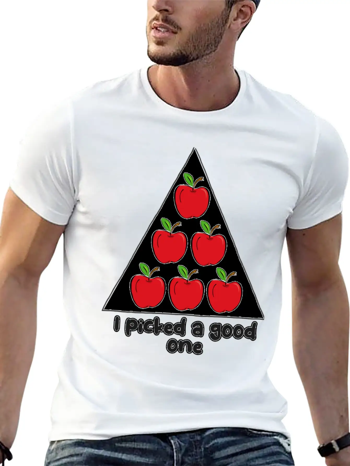"Fruitful Formation" Essential Cotton Tee For Daily Outfits – Unisex Style
