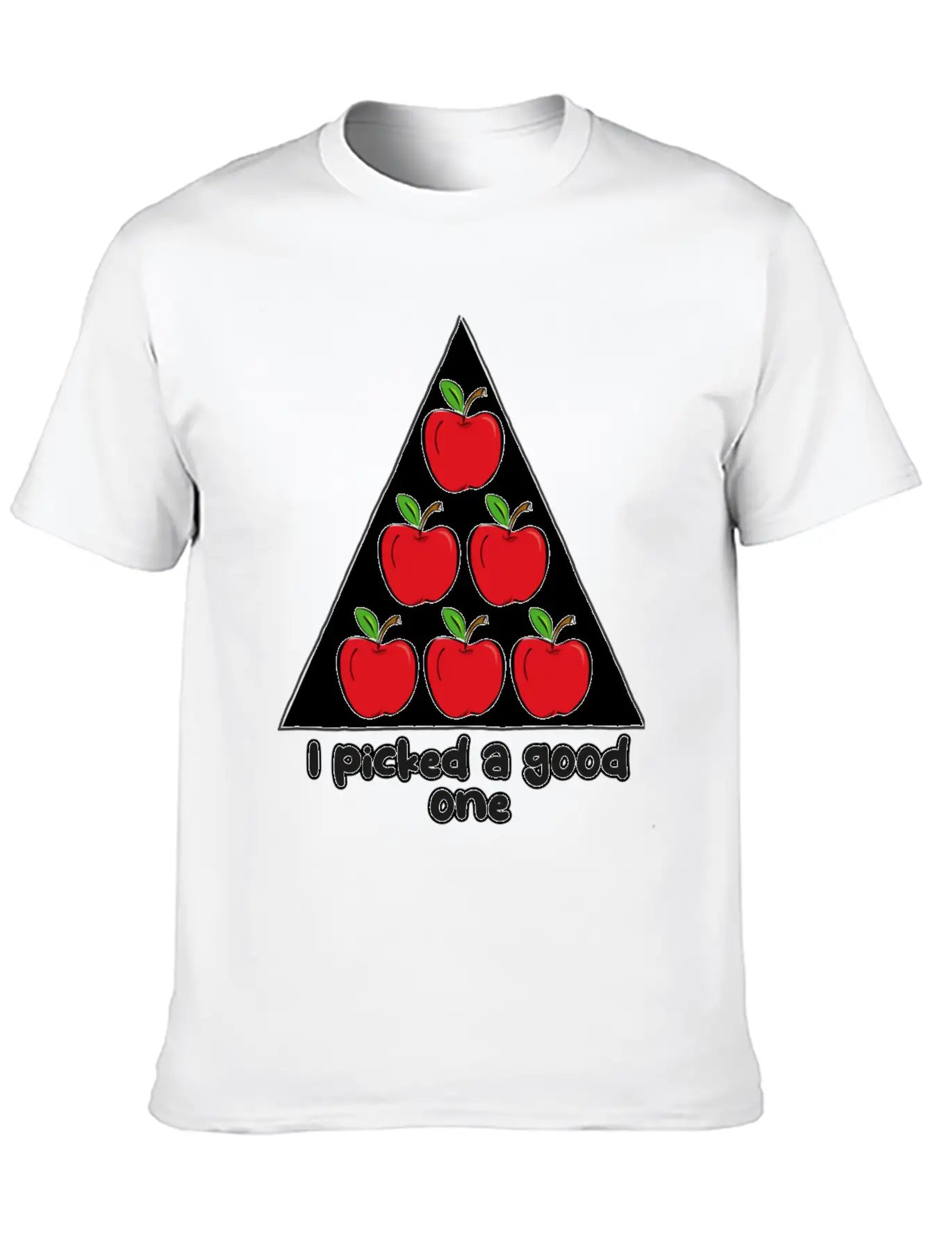 "Fruitful Formation" Essential Cotton Tee For Daily Outfits – Unisex Style