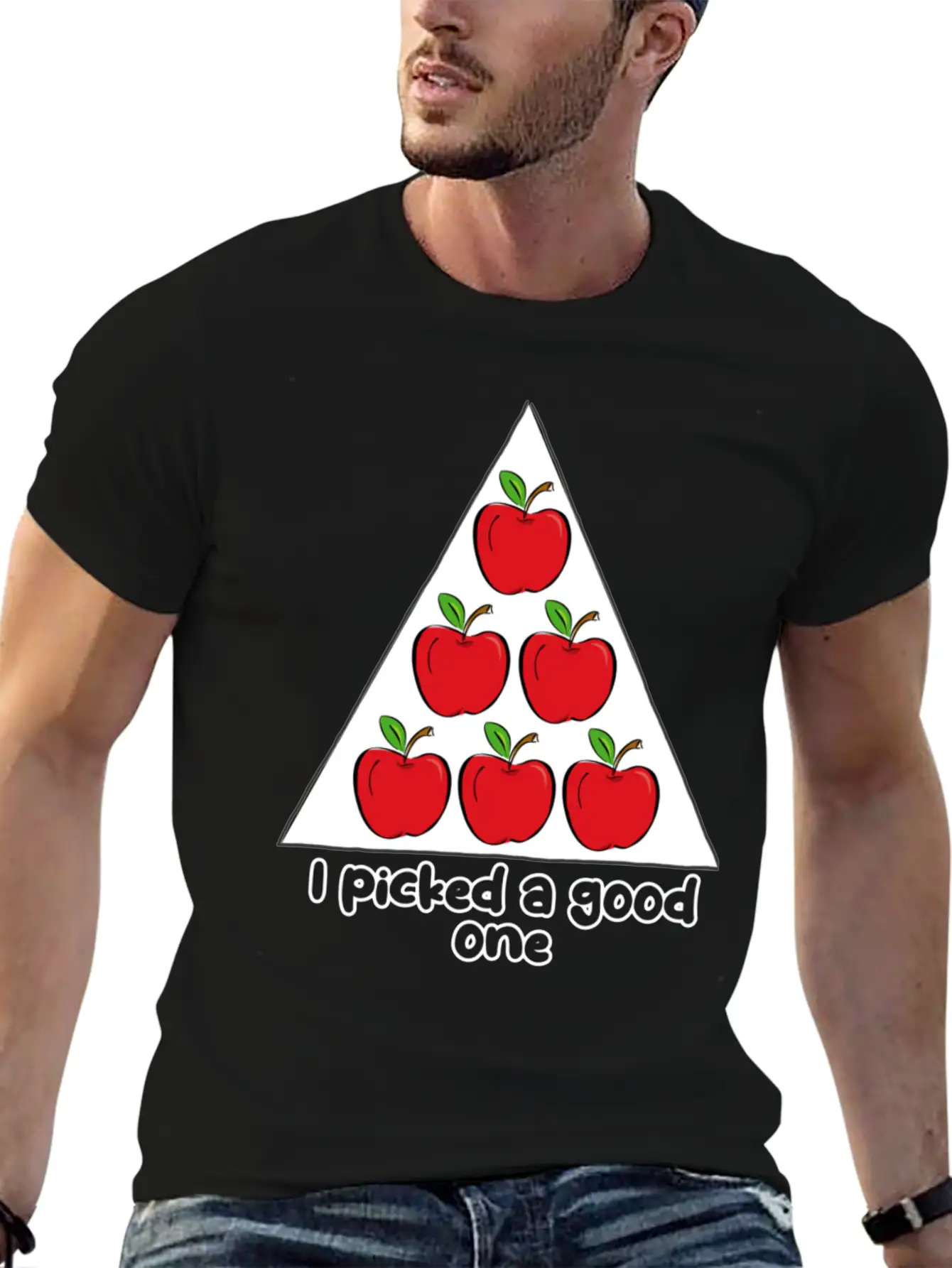 "Fruitful Formation" Essential Cotton Tee For Daily Outfits – Unisex Style