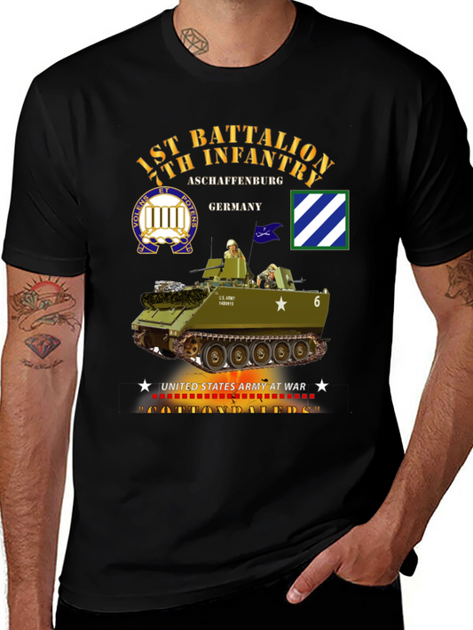 1st Battalion 7th Infantry T-Shirt