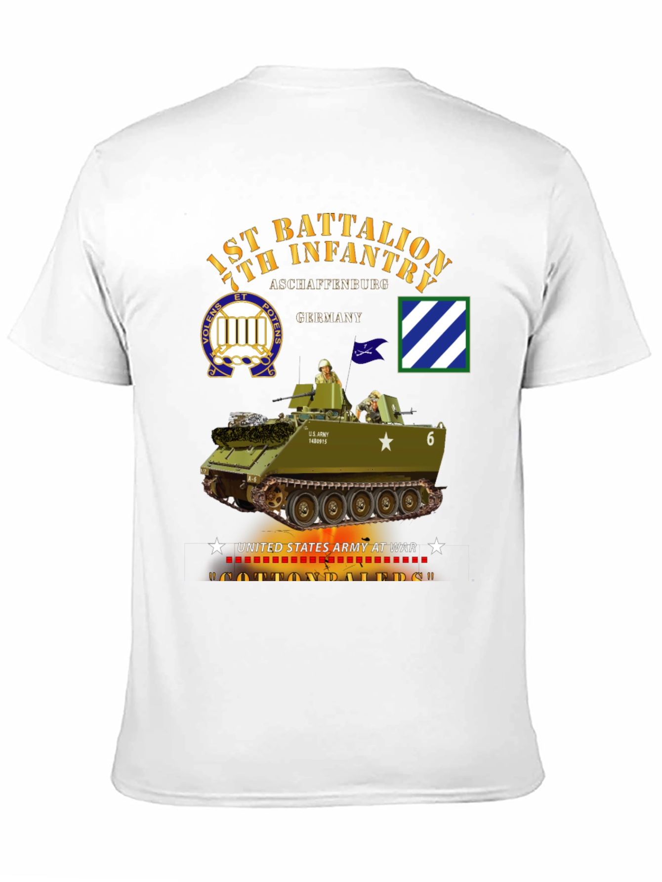 1st Battalion 7th Infantry T-Shirt