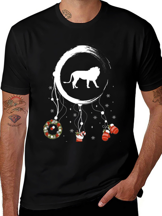 Lion Dreamcatcher Christmas T-Shirt