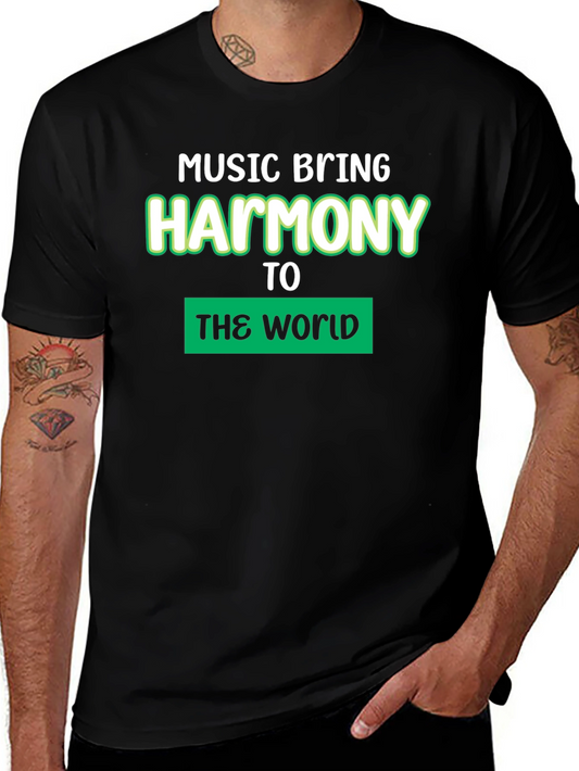 Music Bring Harmony T-Shirt
