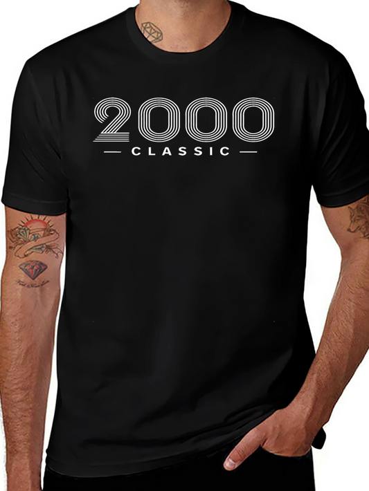 2000 Classic Graphic T-Shirt | Soft Cotton Tee