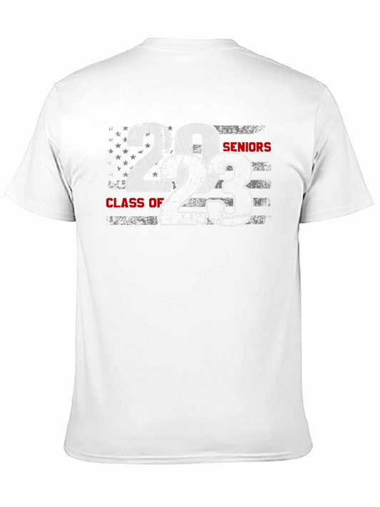 2023 Seniors Class of American Flag T-Shirt