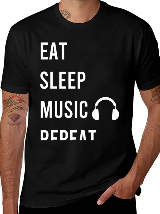 Music Cycle Essential Cotton Tee For Daily Outfits – Unisex Style