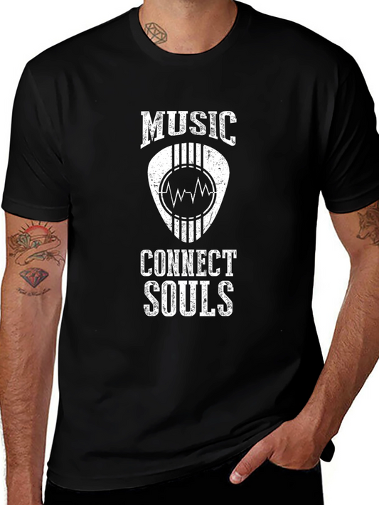 Music Connects Souls Graphic T-Shirt