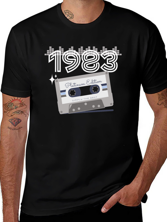 1983 Platinum Edition Cassette Tape T-Shirt