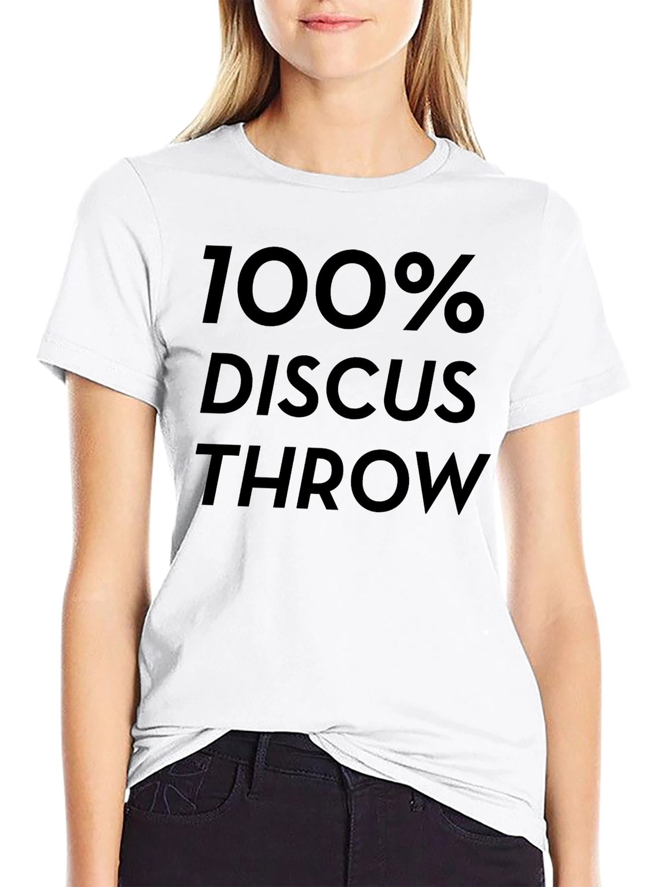 100% Discus Throw T-Shirt