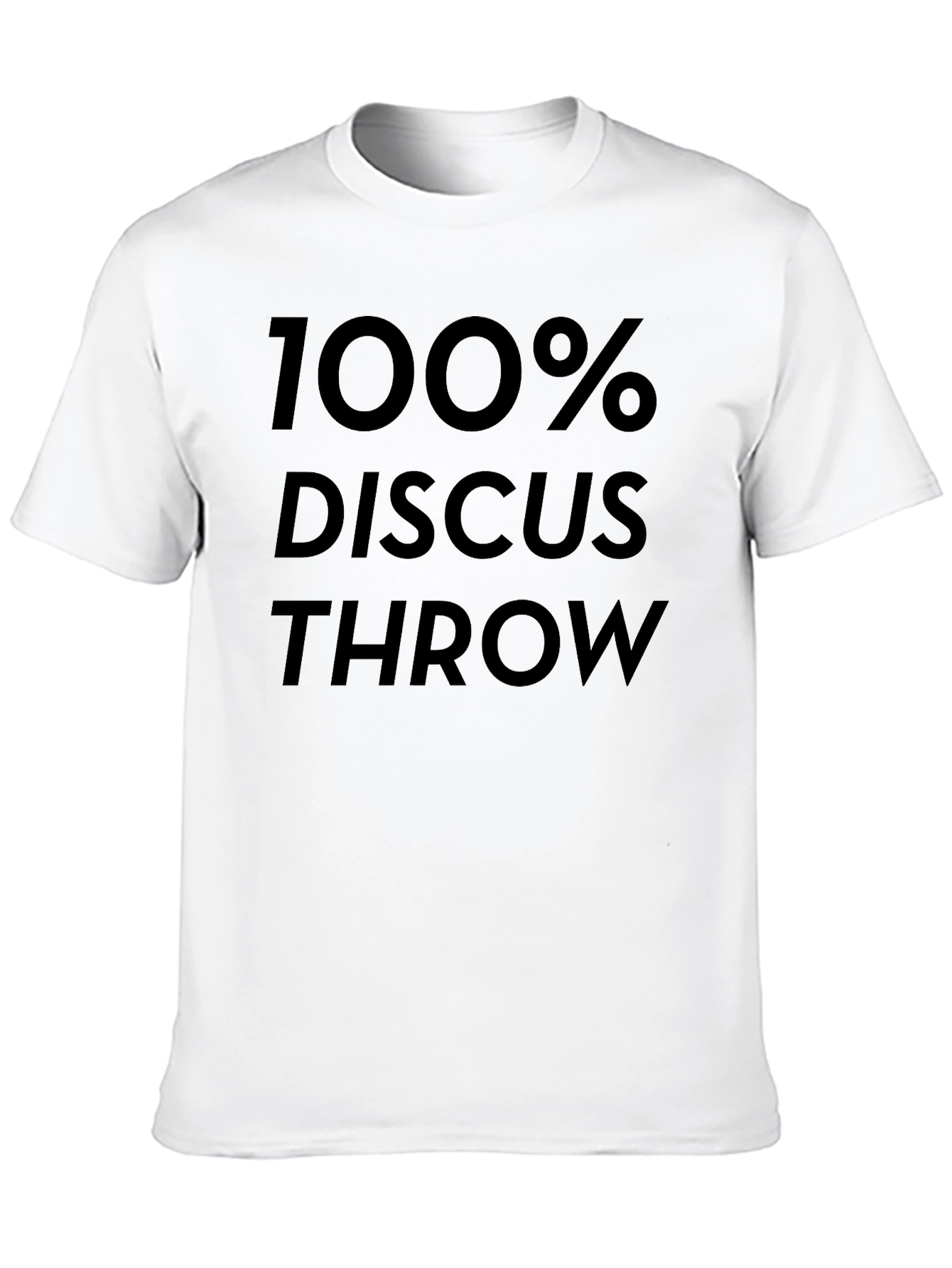 100% Discus Throw T-Shirt