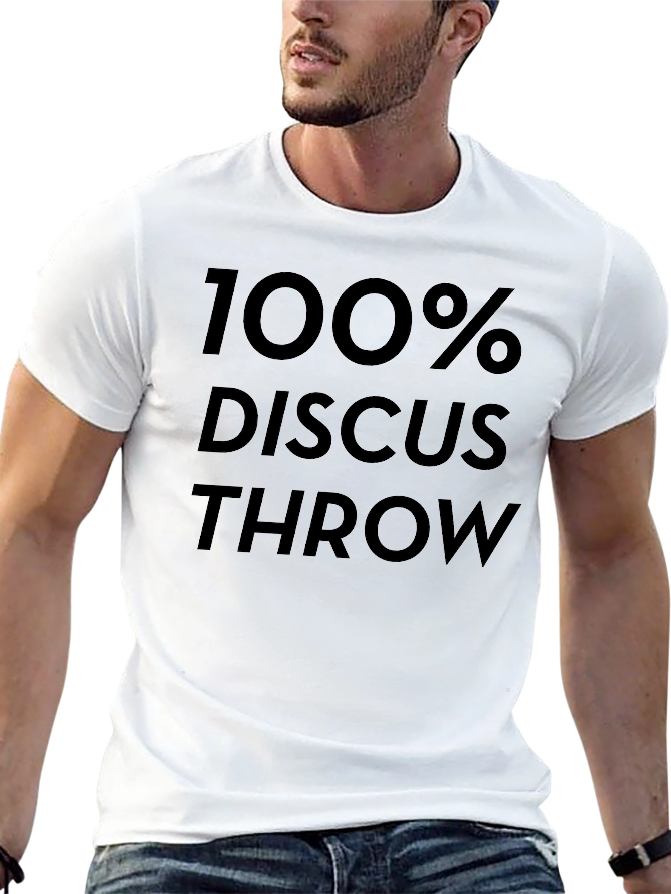 100% Discus Throw T-Shirt