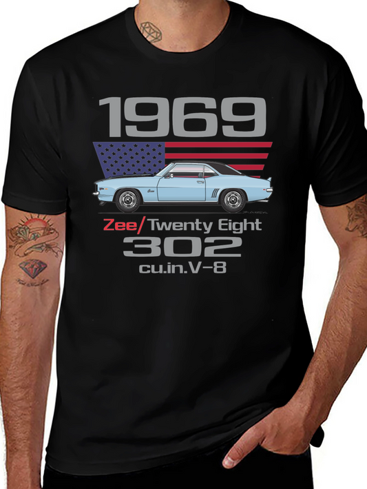 1969 Z/28 Camaro Tribute T-Shirt - Classic Car Tee