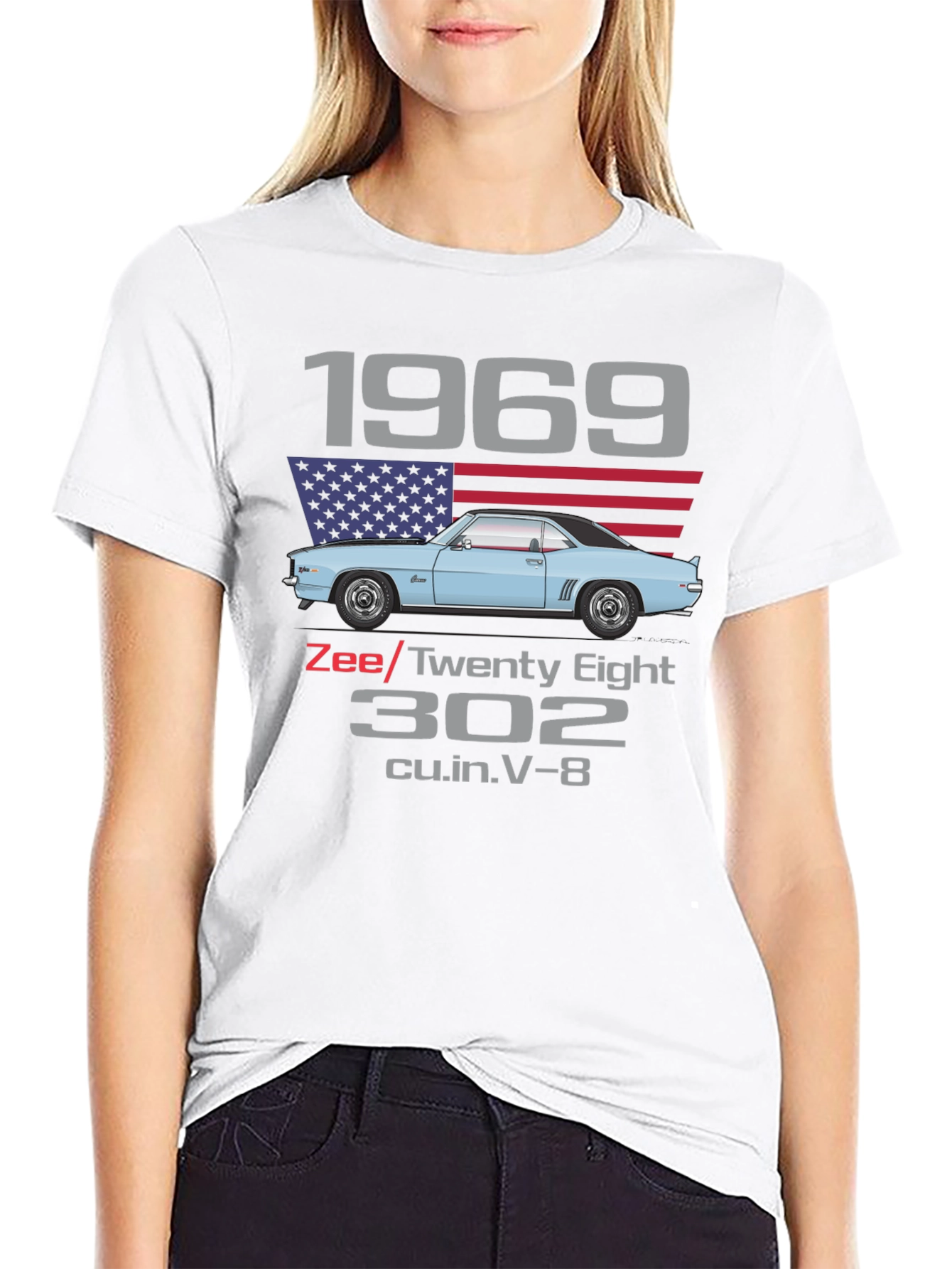 1969 Z/28 Camaro Tribute T-Shirt - Classic Car Tee