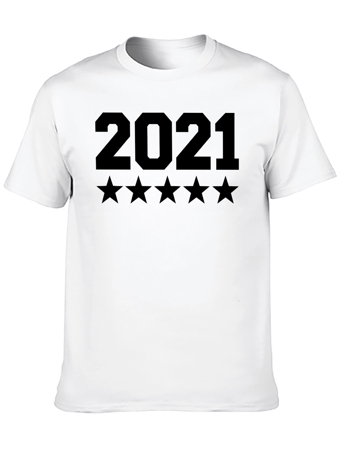 2021 Five-Star Black T-Shirt