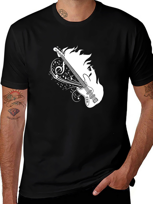 Music Guitar Graphic T-Shirt